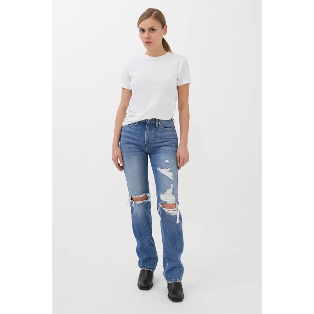 BDG Bootcut High Rise Distressed Vintage Wash Jeans 29